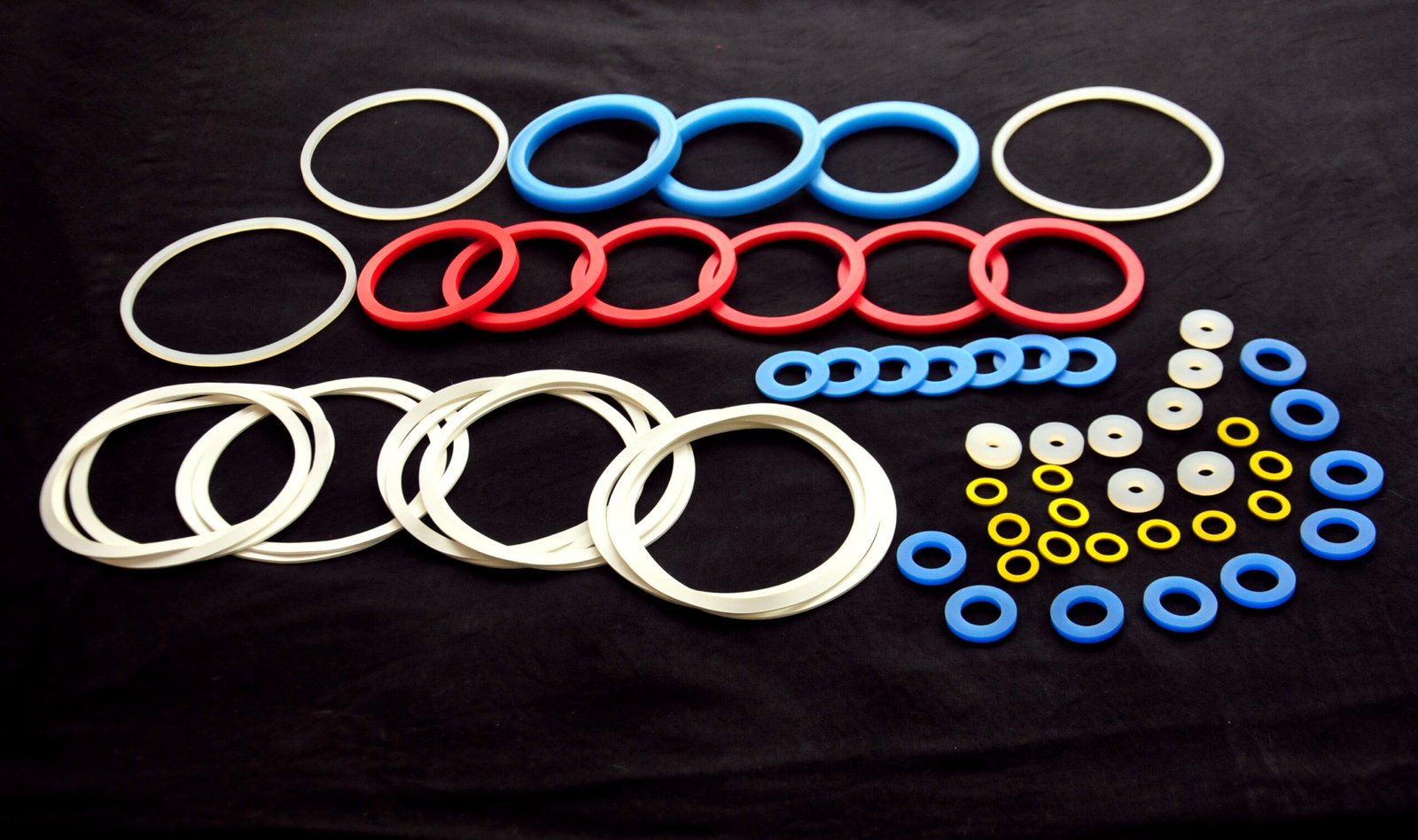 Clear-Silicone-Rubber-Thin-Flat-Washer-Silicone-Washers